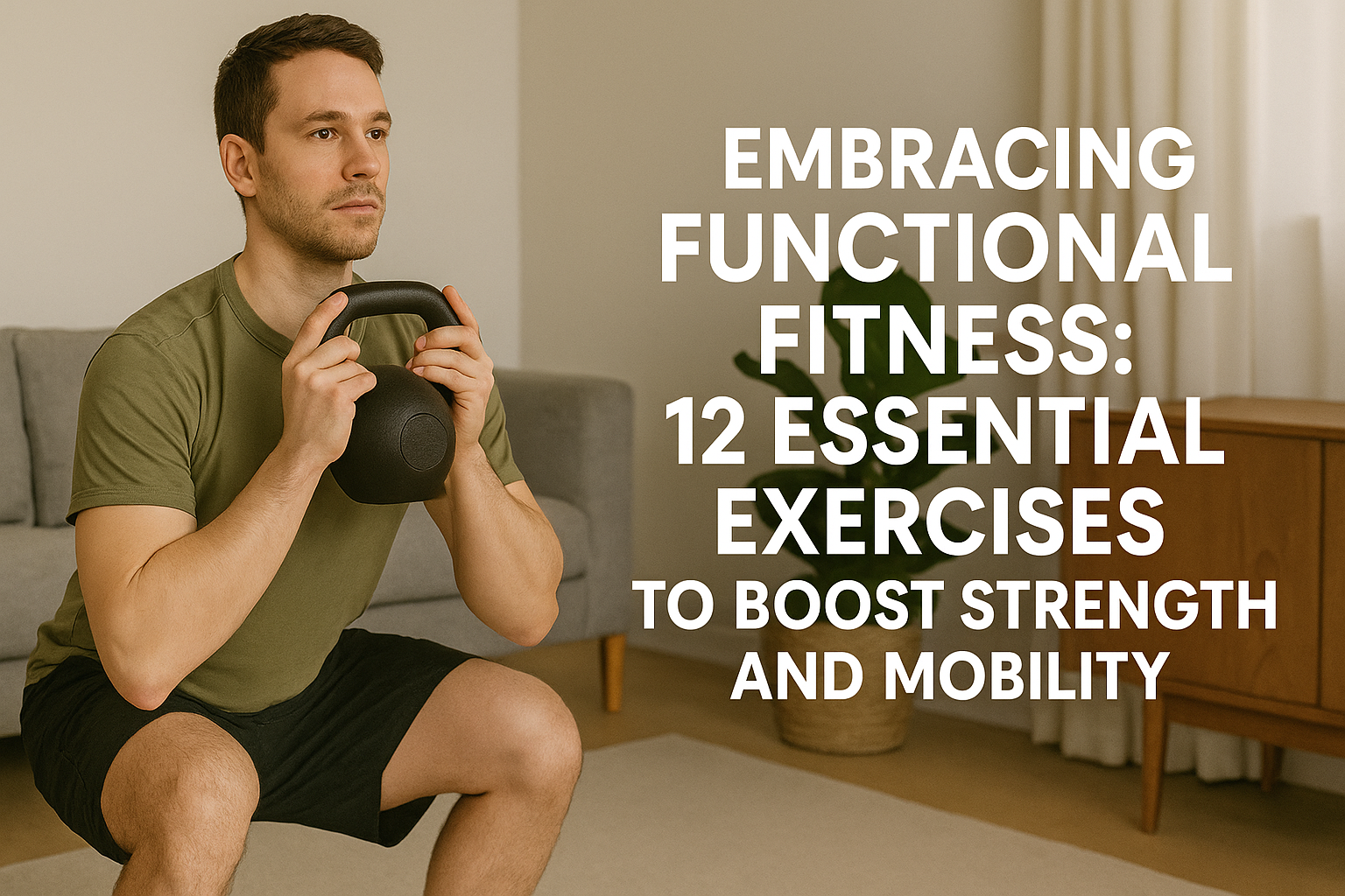 Embracing Functional Fitness: 12 Essential Exercises to Boost Strength and Mobility